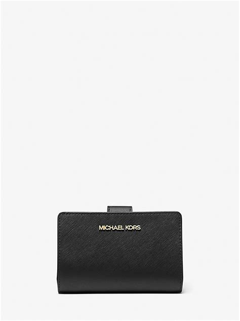 michael kors wallet with keyring|Michael Kors crossgrain leather wallet.